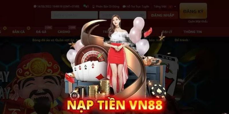 Nạp tiền VN88 qua ví điện tử